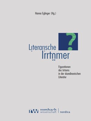 cover image of Literarische Irrtümer